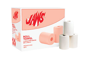HAND TOWEL ROLL 80MT Ctn 16 JAWS