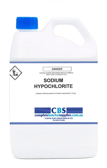 SODIUM HYPOCHILIDE (BLEACH) 12% 5LTR