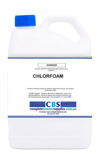 CHLORFOAM-GEL 5LTR LIQ BLEACH(33502)