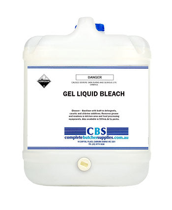 CHLORFOAM-GEL 20LTR LIQ BLEACH(33503)