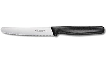 6.7833 V/NOX SERRATED STEAK KNIFE BLACK