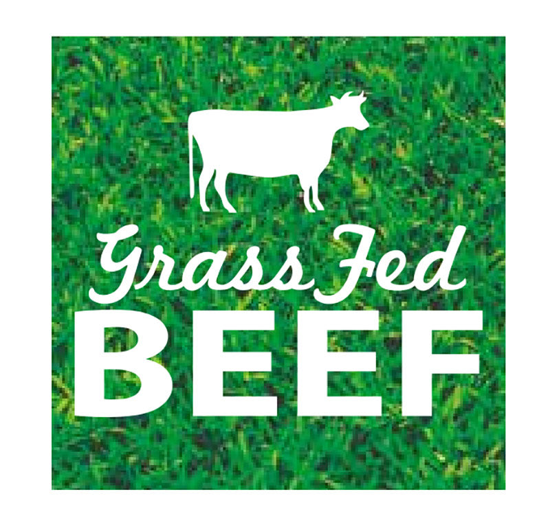 GRASS FED BEEF 45X45MM LABEL ROLL 1000