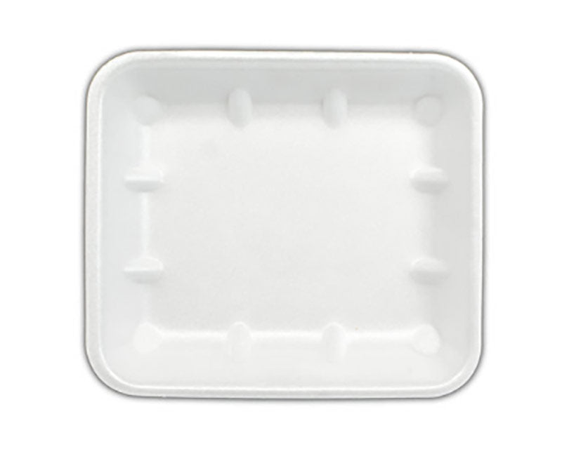 FOAM TRAYS-8X7 WHITE NON ABSORB-35M(360)