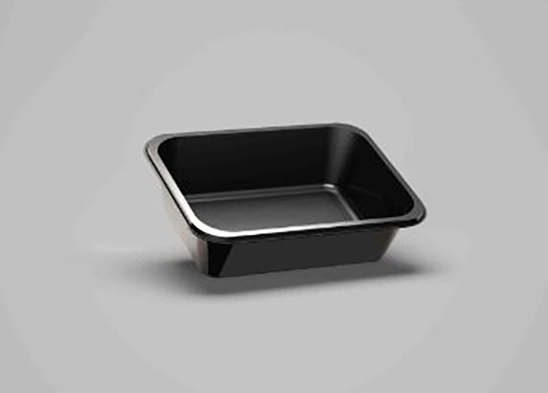 TRAY CPET TRANS 188X137X45MM-2644 (480)