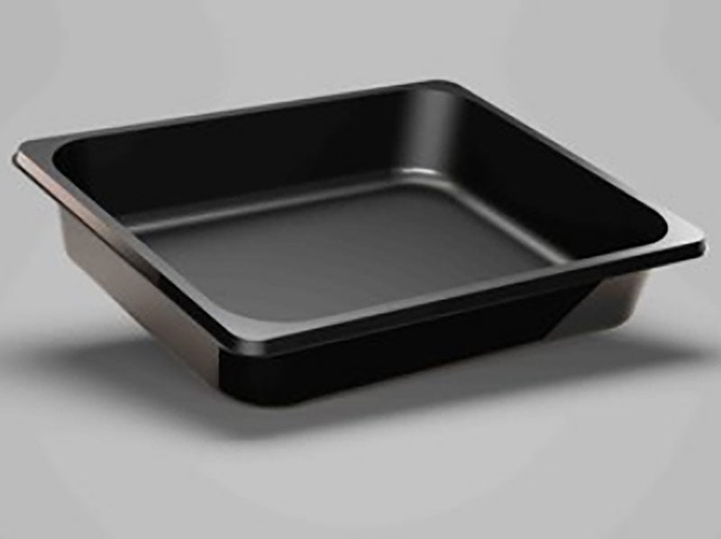TRAY CPET 225X175X30mm C2227-1T(368)GREY