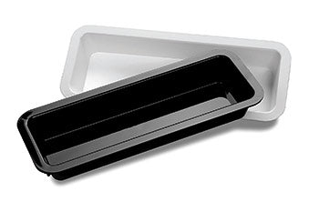 16 X 6 X 2 WHITE TRAYS