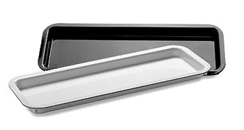 16 X 6 X1 BLACK TRAYS