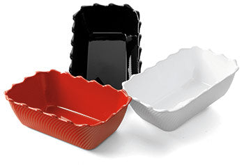 RIPPLE TRAY 265 X175 X 85MM RED(FDSB1-R)