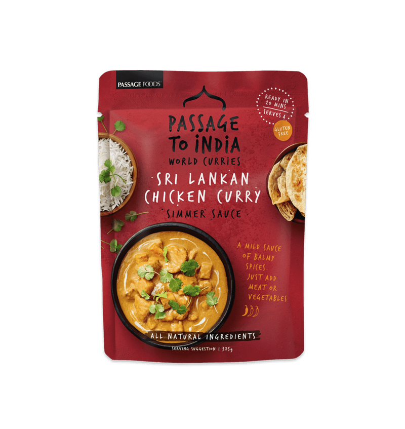 PASSAGE TO SRI LANKA CHICKEN CURRY6X375G