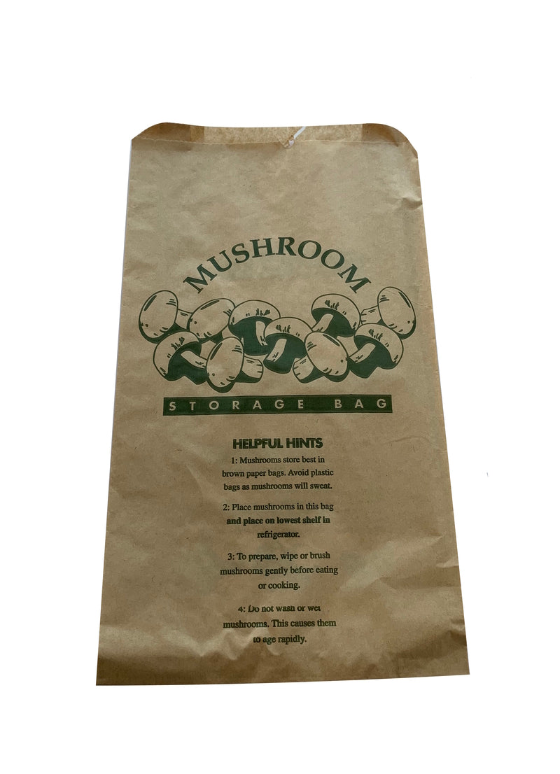 PAPER BAGS MUSHROOM270X165+65MM (500)