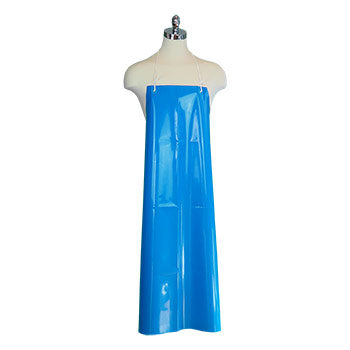 BLUE PLATYPUS APRON BIB