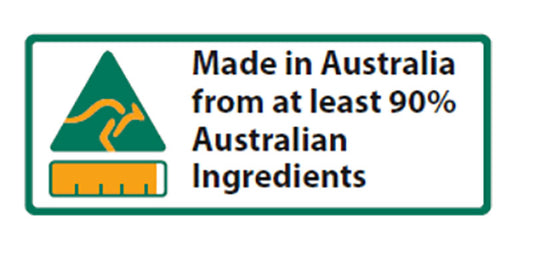 90% MADE IN AUSTRALIA LABELS(1000)