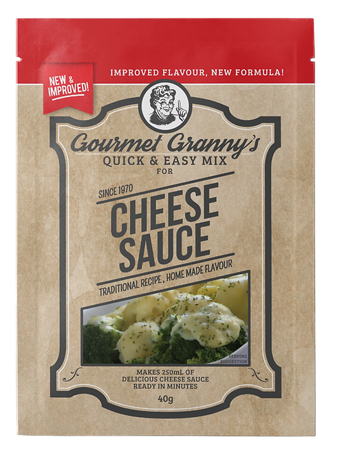 G/GRANNY'S CHEESE SAUCE (40g X12)