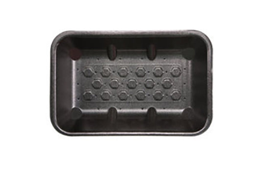 FOAM TRAYS - 8X5 BLACK ABSORB-35MM (360)