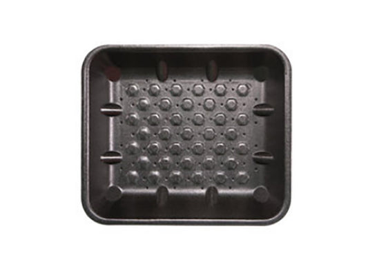 FOAM TRAYS - 8X7 BLACK ABSORB-35MM (360)