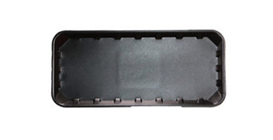 FOAM TRAYS -11X5 BLACK SHALLOW-15MM(1000