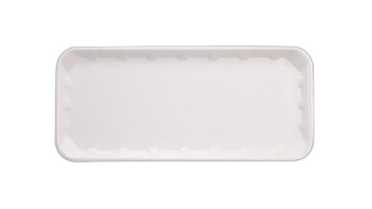 FOAM TRAYS 11X5 WHITE SHALLOW(1000)