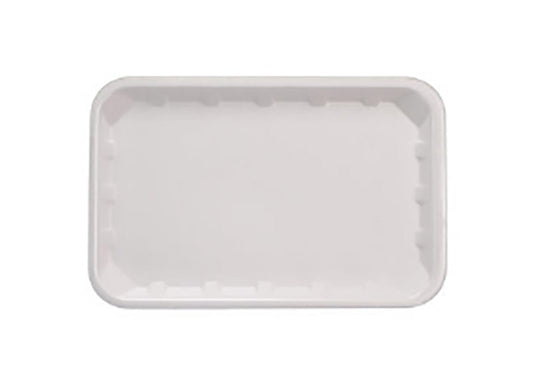 FOAM TRAYS -8X5 WHITE SHALLOW-15MM(1000)