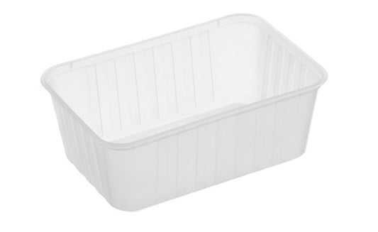 1000mm RECTANGLE CONTAINER (500)RIBBED