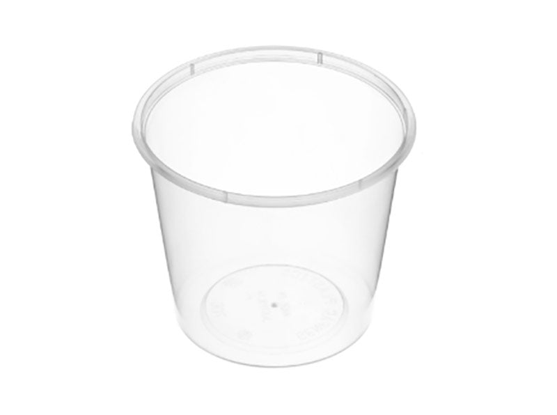 700ML ROUND  CONTAINERS.(500)