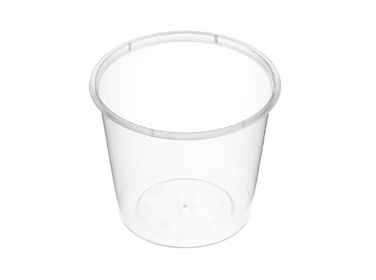 700ML ROUND  CONTAINERS.(500)