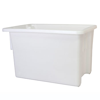 No 15 TUB WHITE(645X413X397) (68LT)