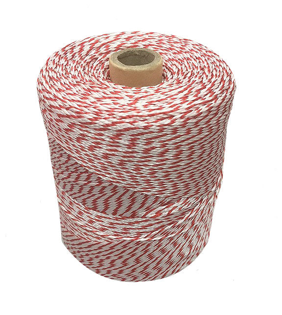 NYLON RED & WHITE TWINE 720MTRS