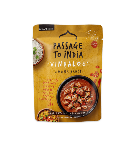 PASSAGE TO INDIA VINDALOO CURRY 6X375G