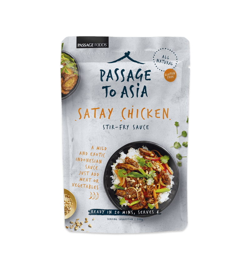PASS TO ASIA SATAY CHICKEN  8X200G