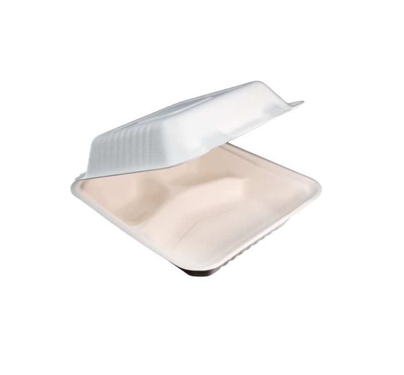 CLAM 8"-3 COMPART ECO CANE IK-ECDIN(200)